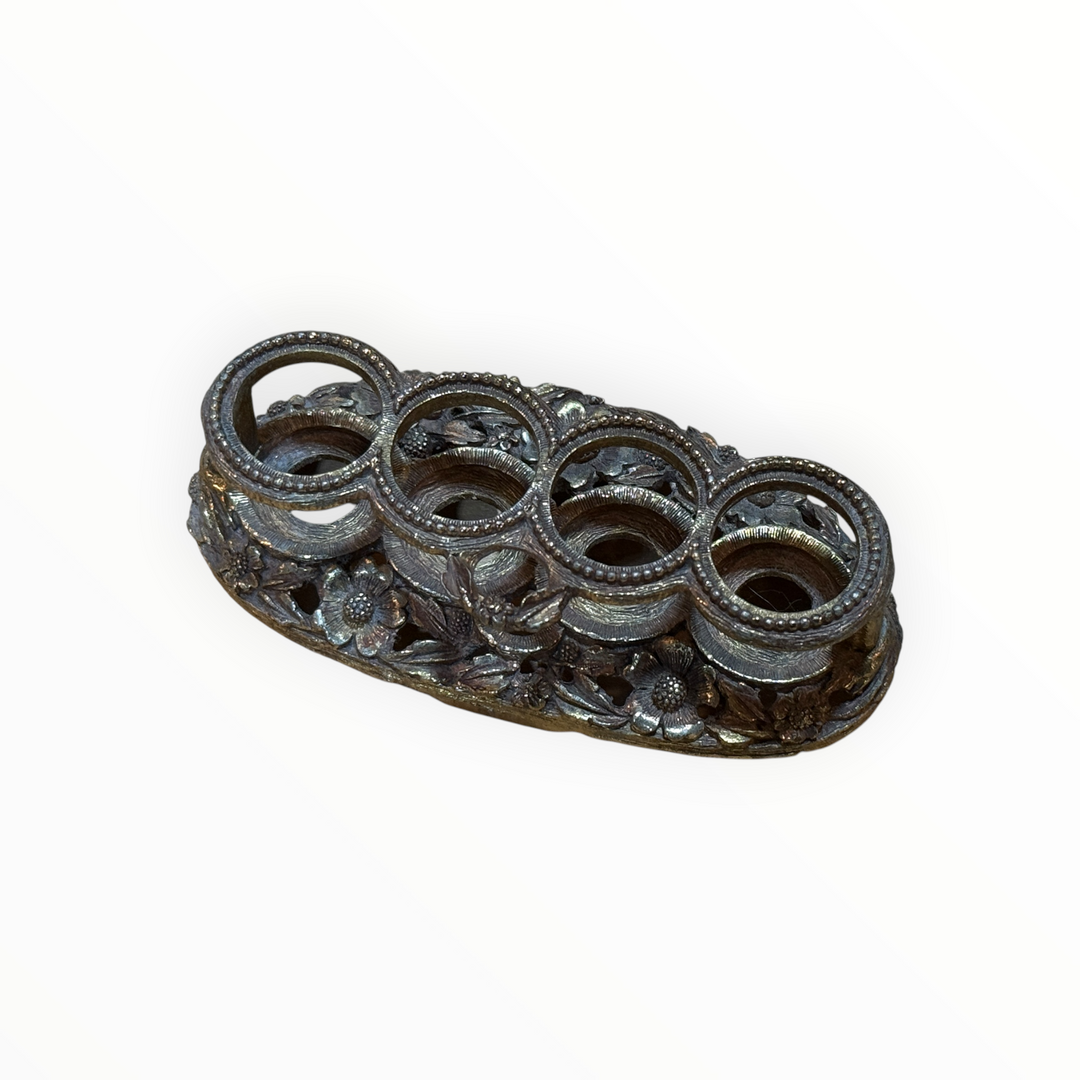 Vintage Brass Lipstick Holder