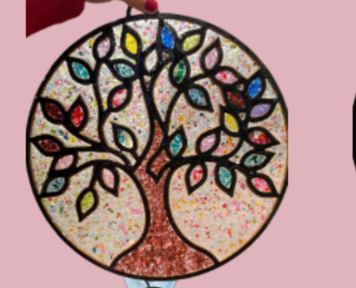Artsy Doodle Stained Glass Class Saturday - July 18th 6 pm