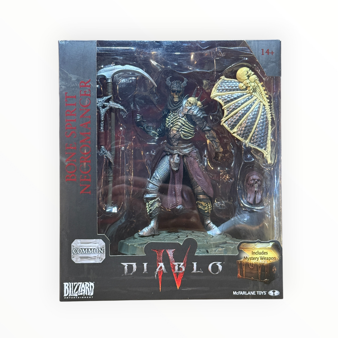 McFarlane Toys Diablo IV Bone Spirit Necromancer (Common) 1:12 Scale Posed Figure