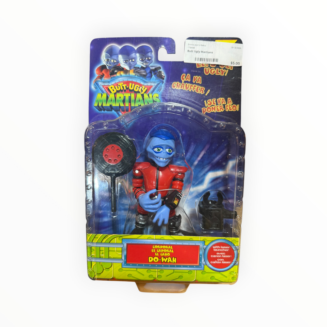 2001 Corporal Do-Wah action figure from the Butt-Ugly Martians