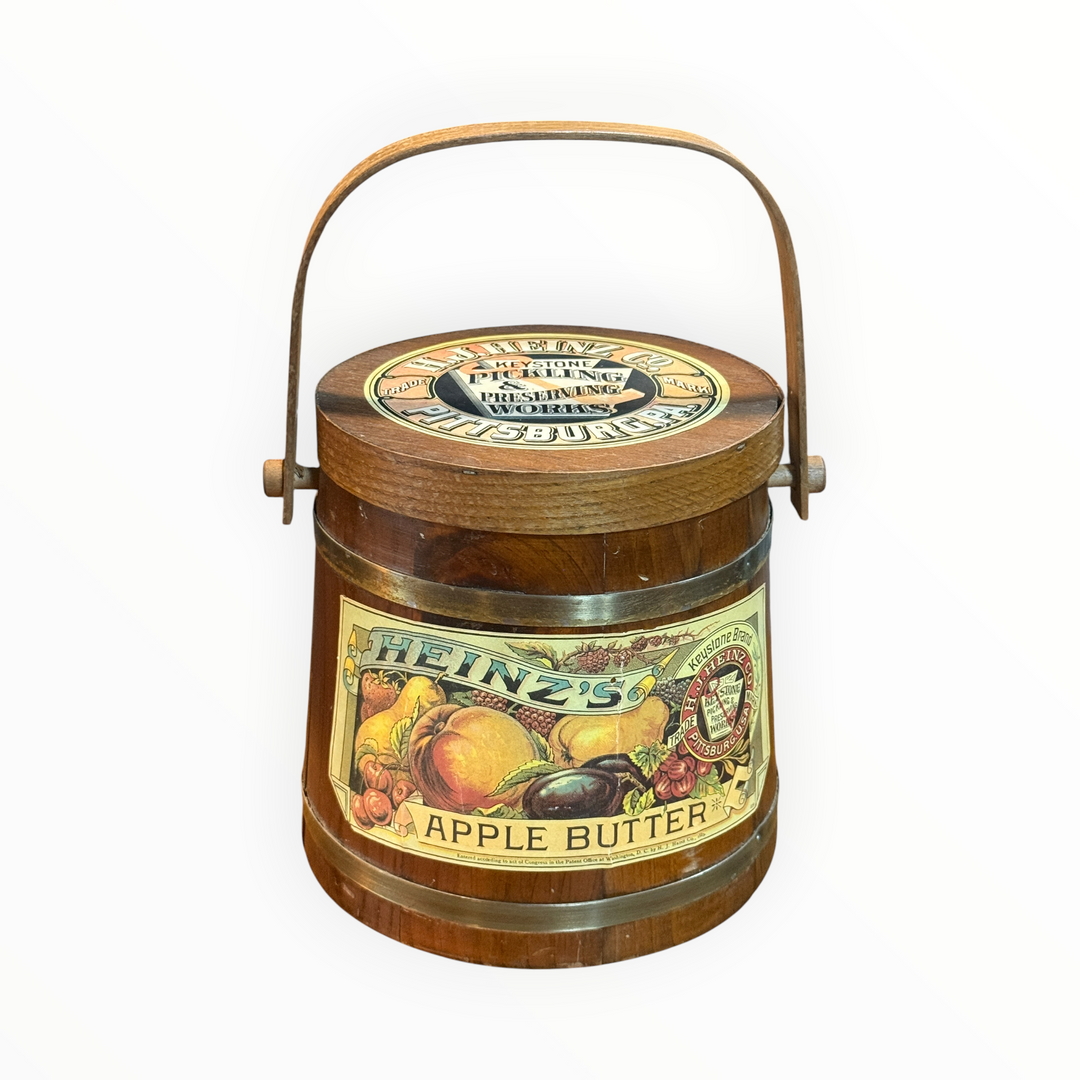 Heinz Apple Butter Firkin Bucket Spaulding &amp; Frost PITTSBURG No “H”