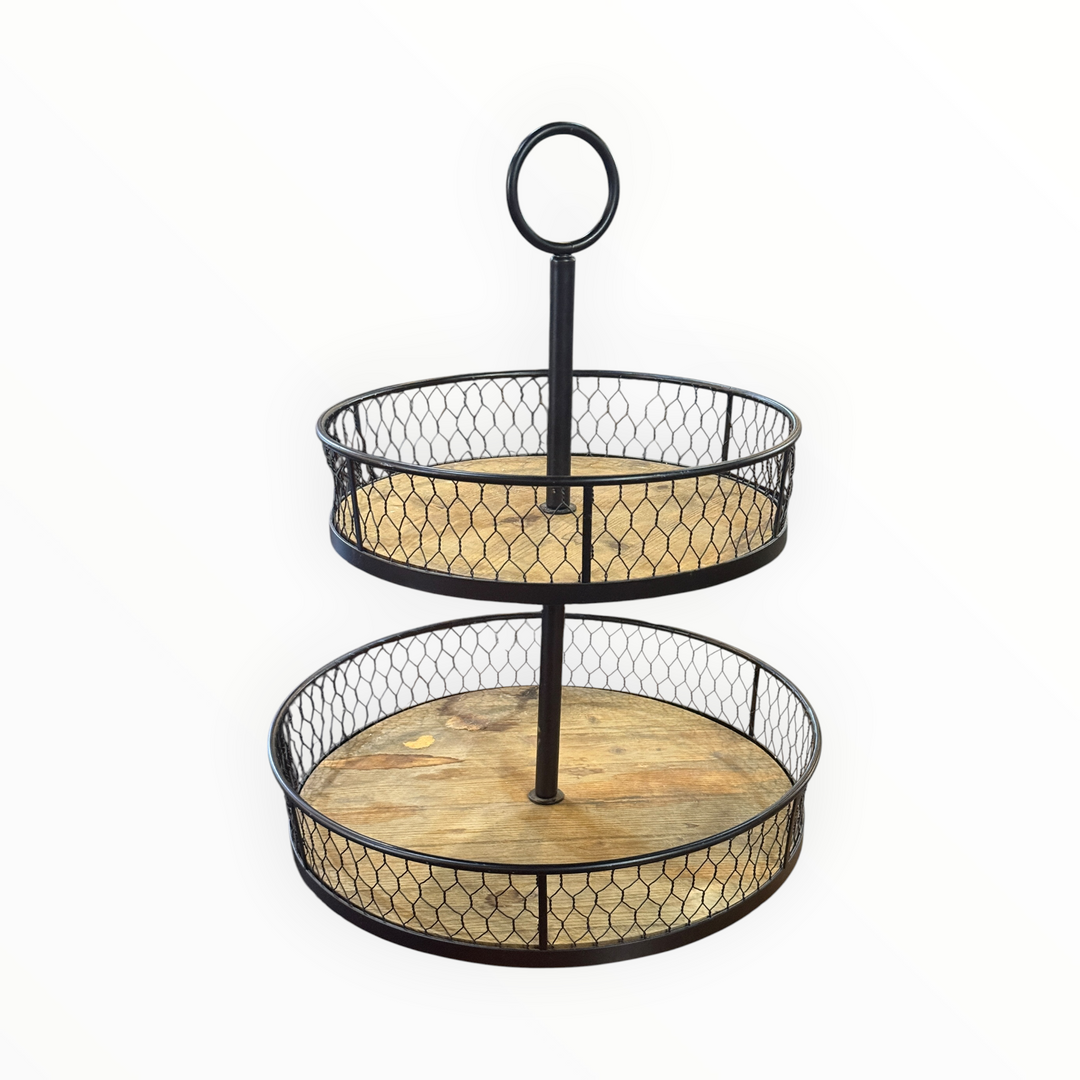 2 Tier Rotating Stand