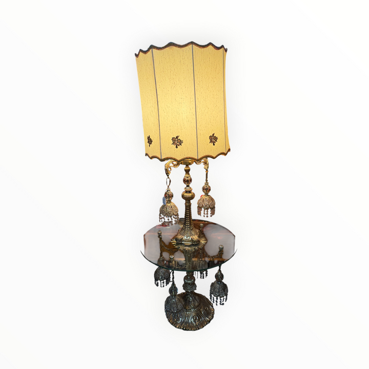 Vintage Hollywood Regency-style Brass Table Lamp  PICKUP ONLY