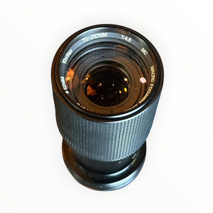 Vivitar MC 70-210mm f/4.5 Macro Focusing Zoom Lens Manual Focus 52mm