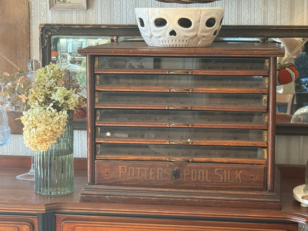Antique Wooden Potter&