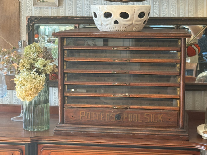 Antique Wooden Potter&