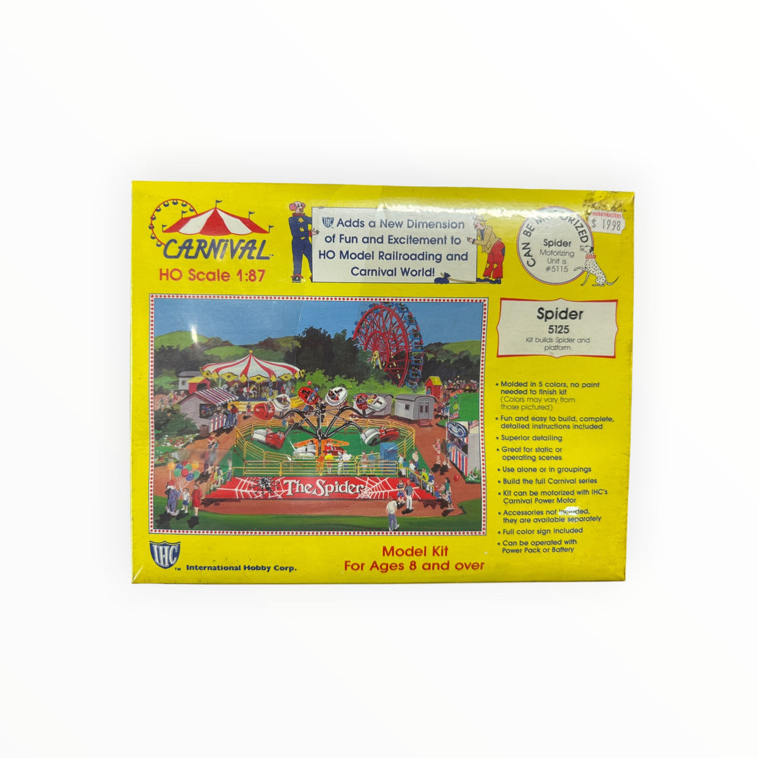 IHC 5125 HO Scale Carnival Spider Ride model kit