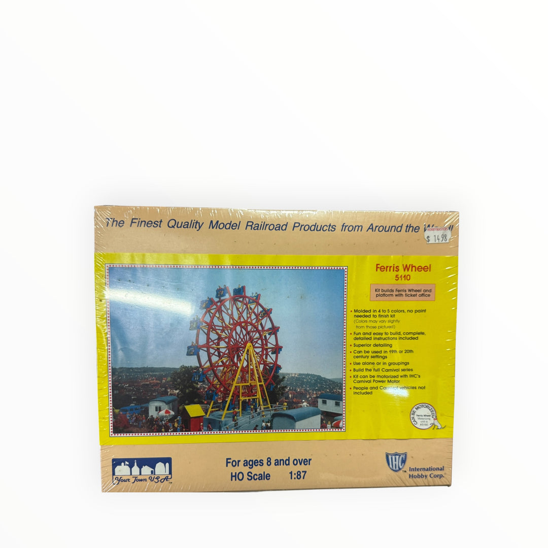 IHC HO Scale Model Railroad Ferris Wheel kit, item 5110