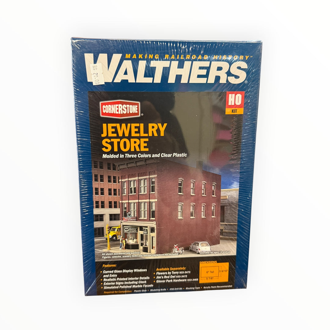 Walthers Cornerstone HO Scale Jewelry Store Model Kit
