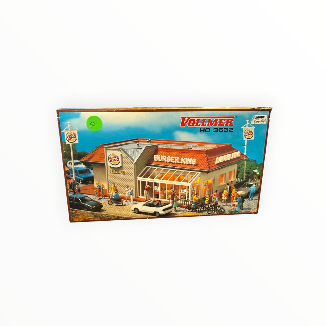 Vollmer HO Scale 3632 Burger King Model Kit