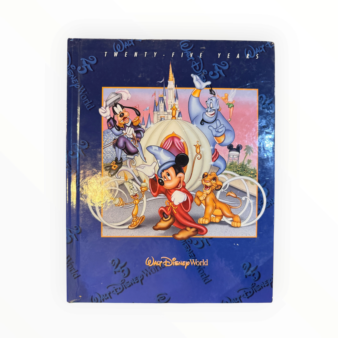 Walt Disney World Twenty Five 25 Years 1996 Hardcover Souvenir Picture Book