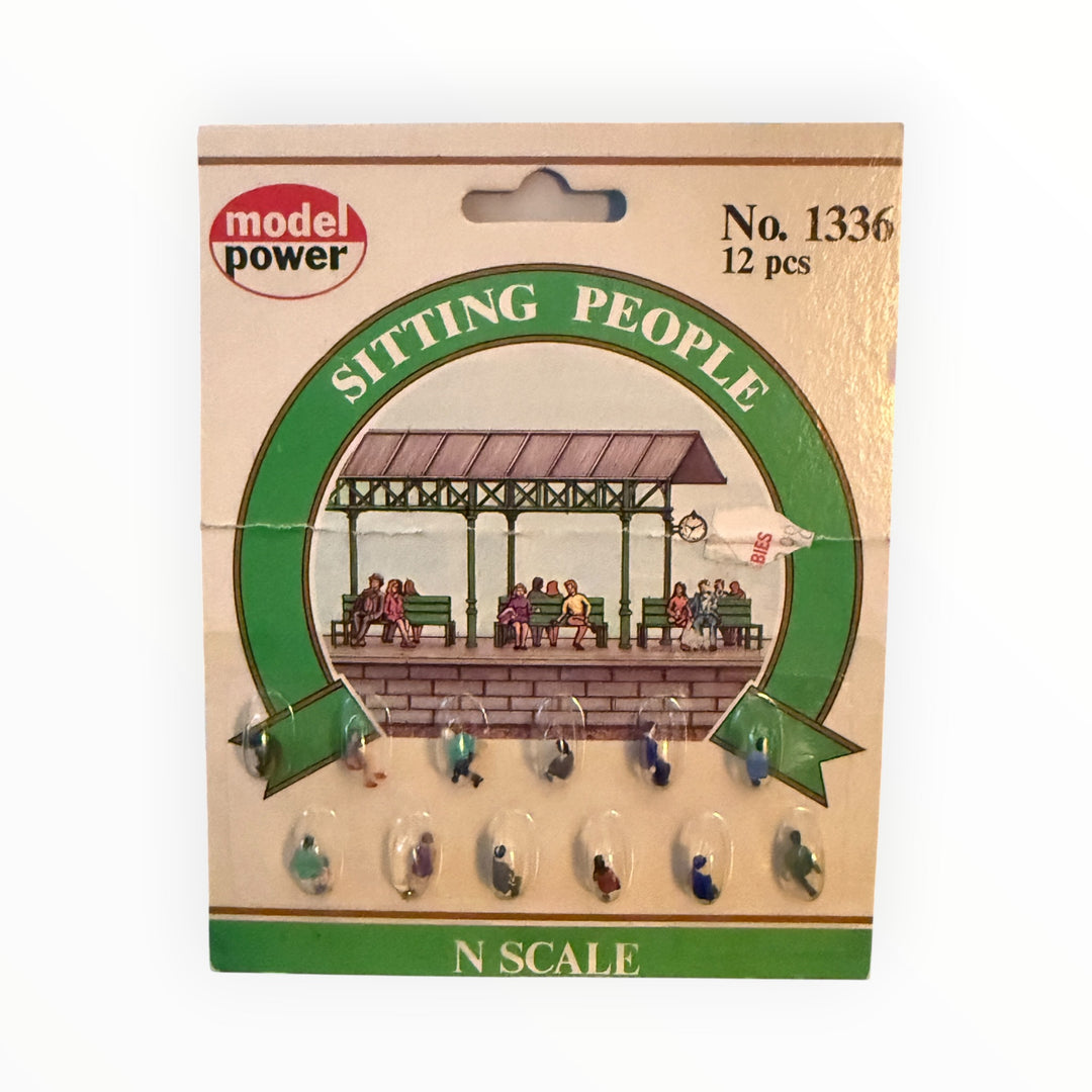 Model Power N Scale Sitting People No 1336