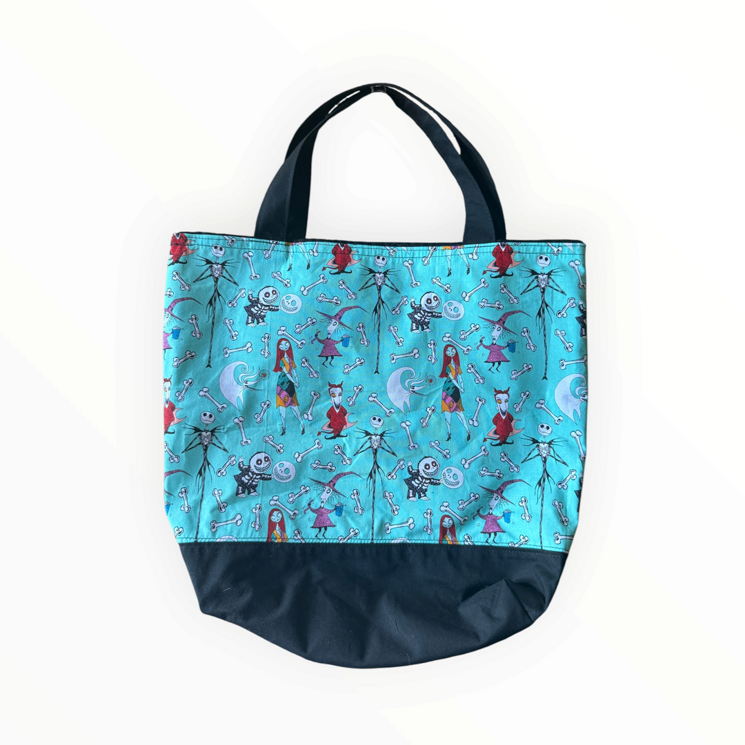 Vintage Stitches Tote Bag - Nightmare Before Christmas