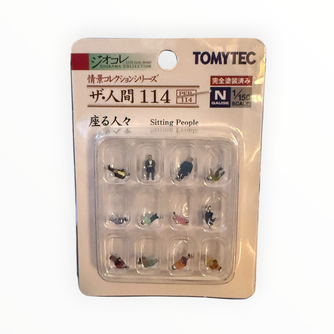 Tomytec Diorama Collection The Humans 114 Sitting People Diorama Supplies