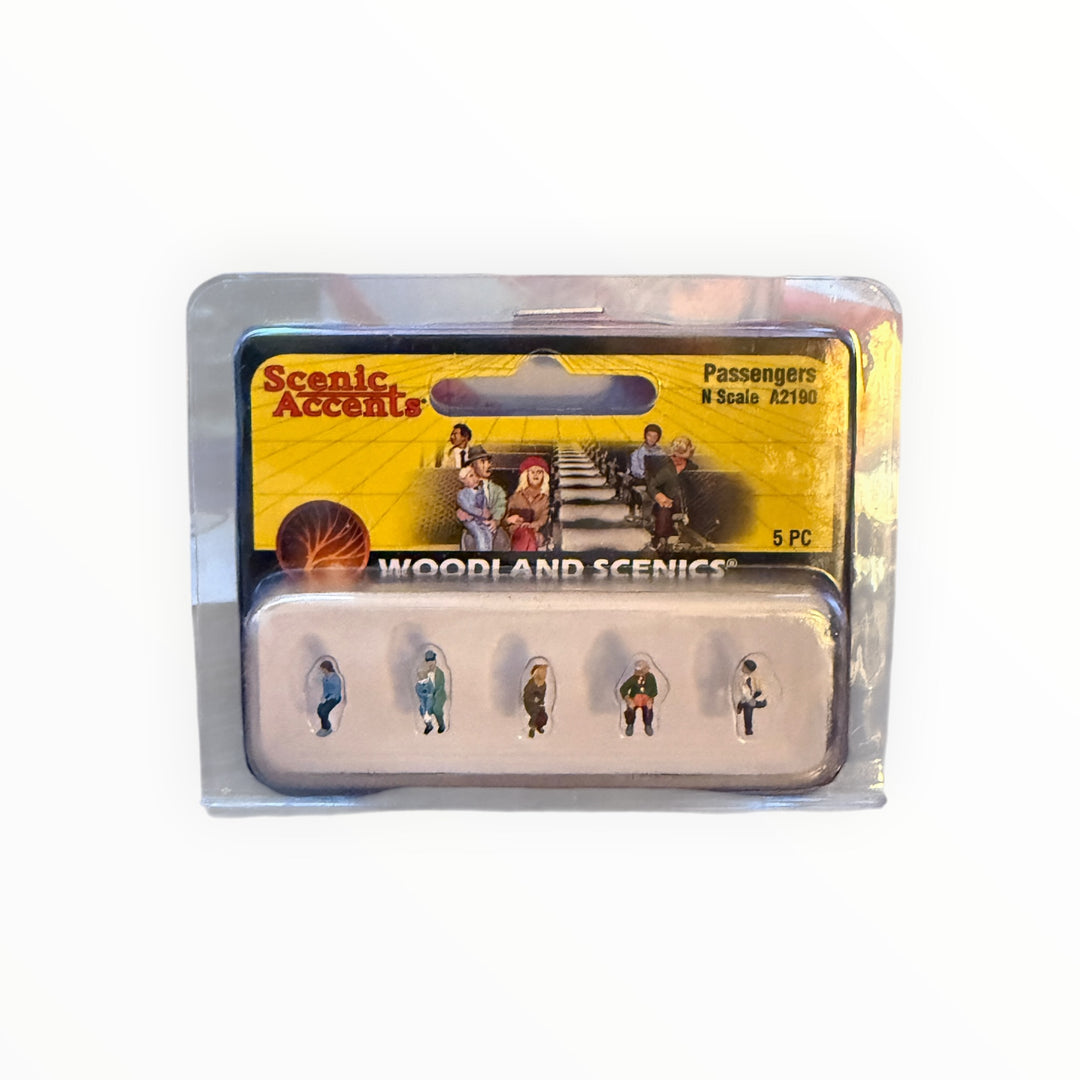Woodland N Scale Passengers A2190