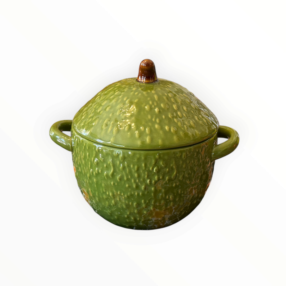 Crofton 1 Quart Lidded Baker - Avacado