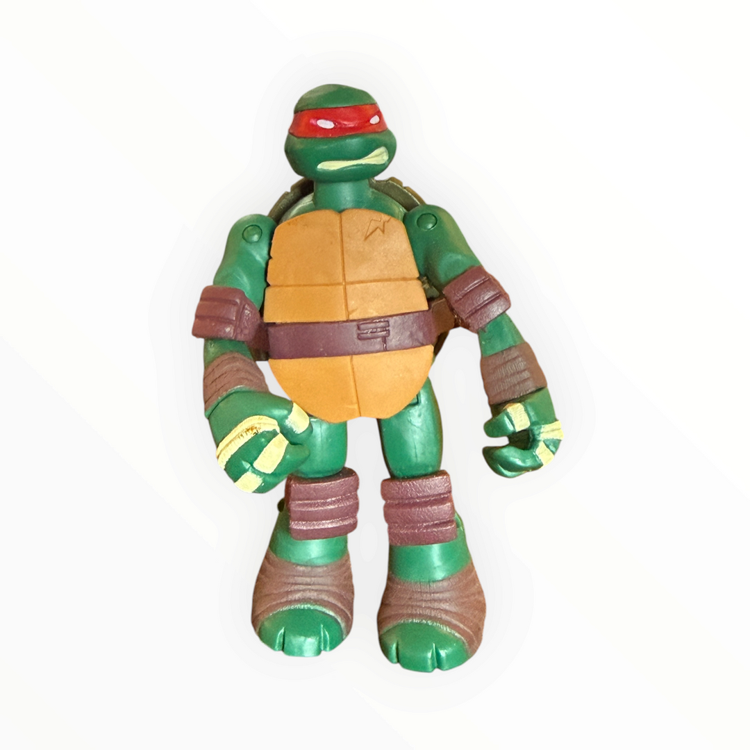 TMNT Raphael Action Figure 2013 Viacom Playmates Toys Red Mask Green