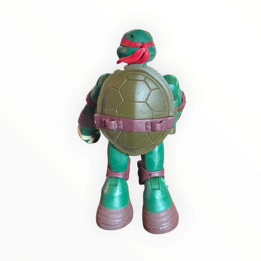 TMNT Raphael Action Figure 2013 Viacom Playmates Toys Red Mask Green