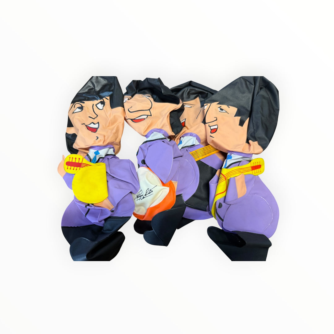 Vintage 1966 Beatles Inflatable Doll Set