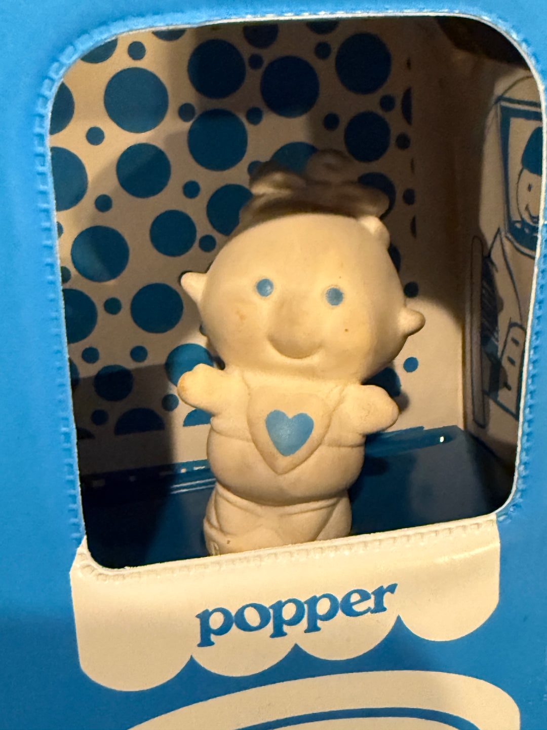 1974 Pillsbury Playthings Poppin' Fresh ® Playhouse case with all 4 characters: Poppin' Fresh ®, Poppie Fresh ®, Popper & little Bun Bun