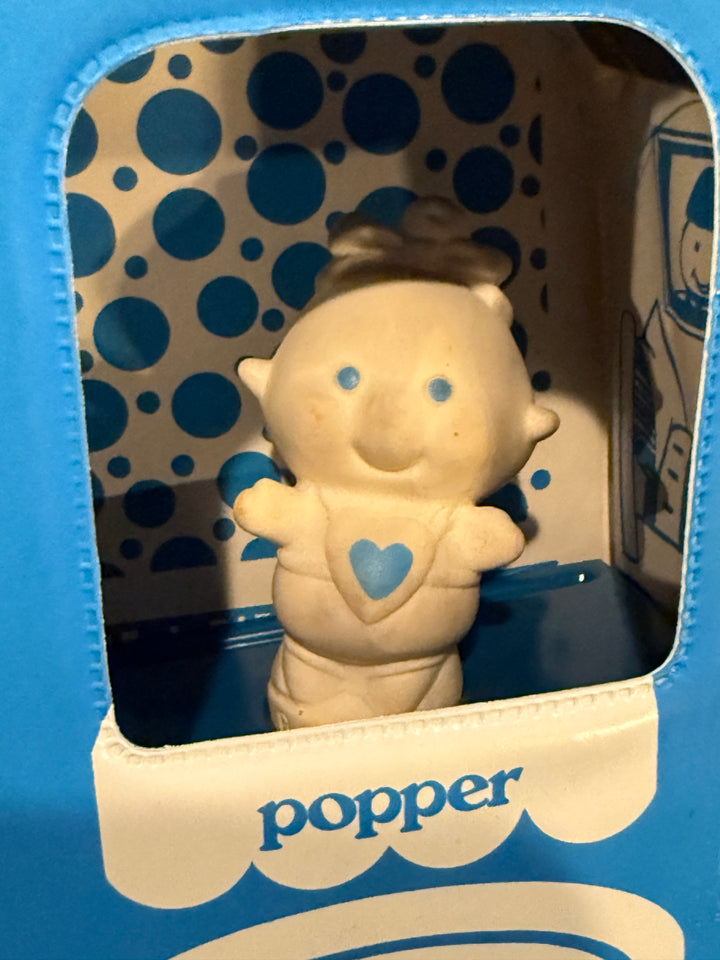 1974 Pillsbury Playthings Poppin' Fresh ® Playhouse case with all 4 characters: Poppin' Fresh ®, Poppie Fresh ®, Popper & little Bun Bun