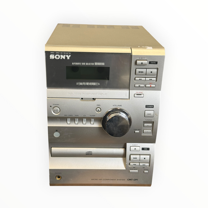 Sony Compact Disc Deck Receiver Model HCD-OP1 Tested