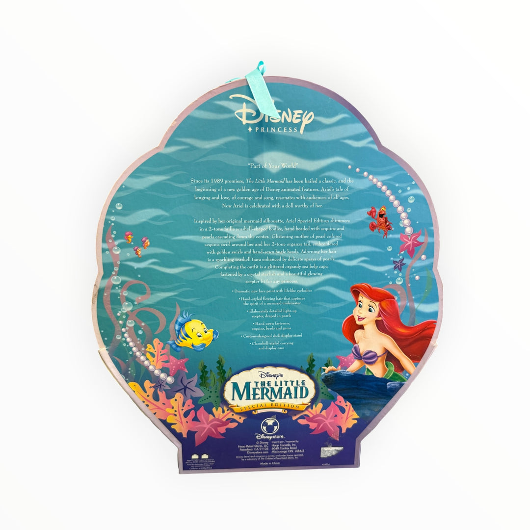 2006 The Little Mermaid ARIEL Doll Limited SPECIAL EDITION Shell Box