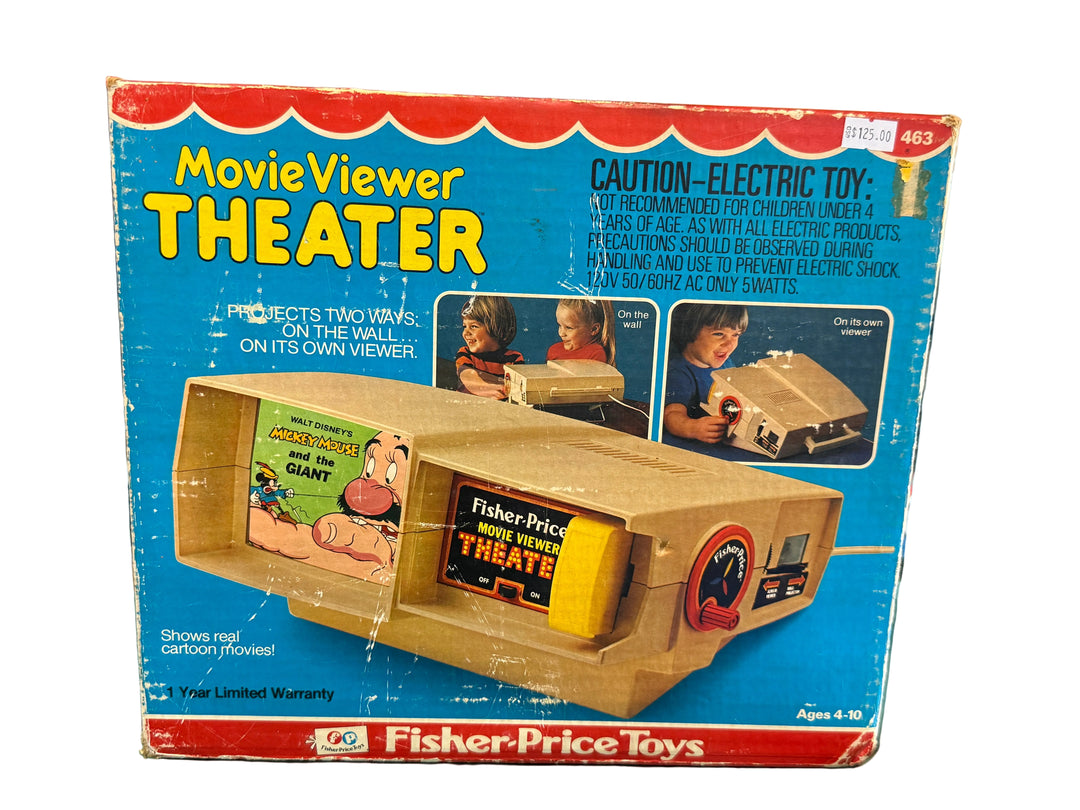 Vintage Fisher-Price Movie Viewer Theater (Model 