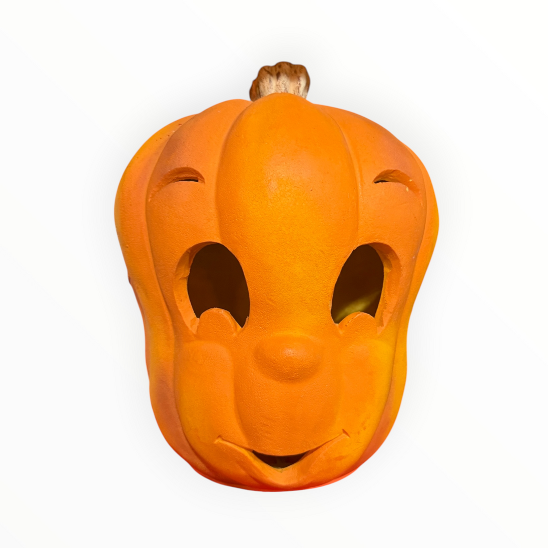 Vintage 1995 Foam Treadmaster Casper Pumpkin Head