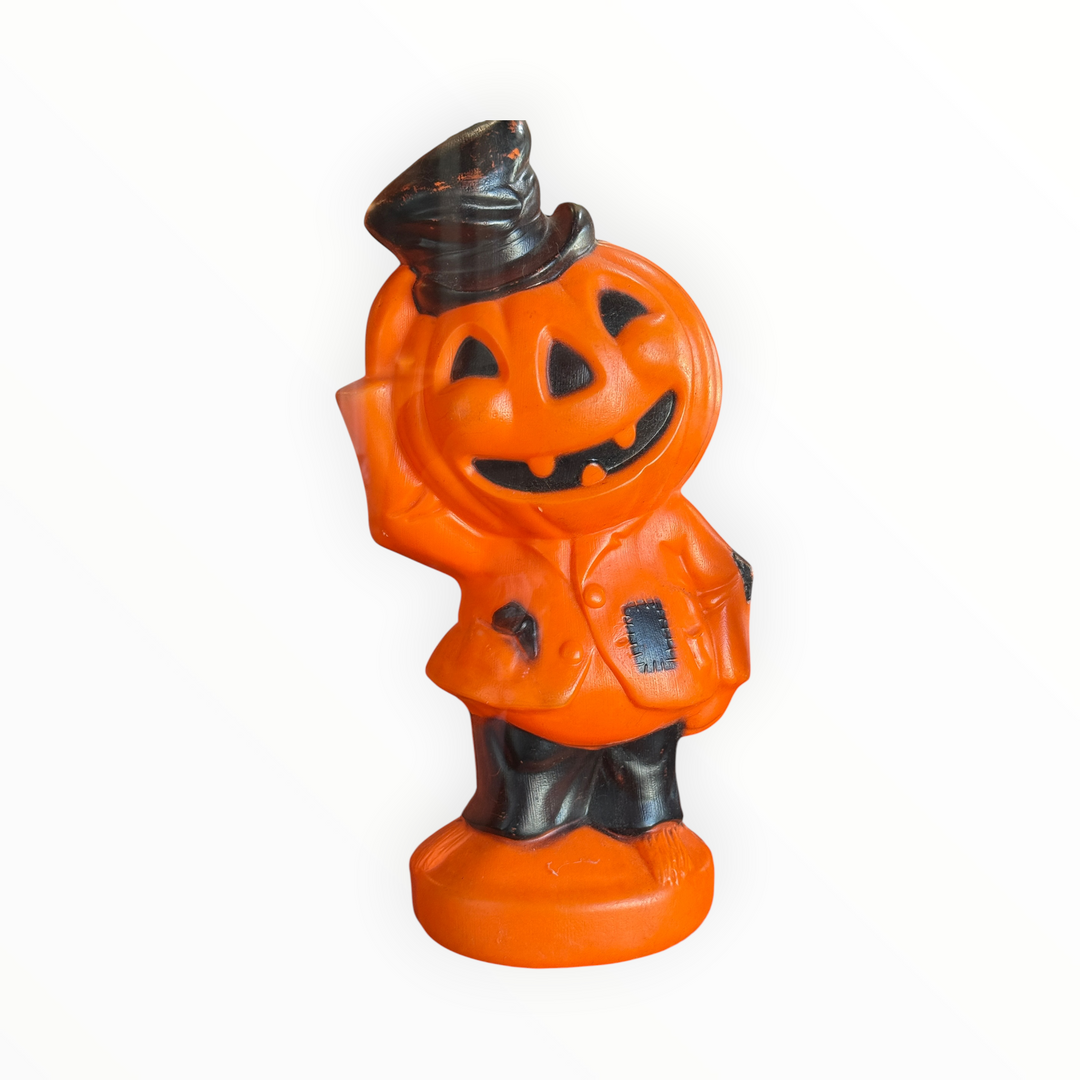 Vintage 1969 Empire Plastics - Top Hat Pumpkin Man