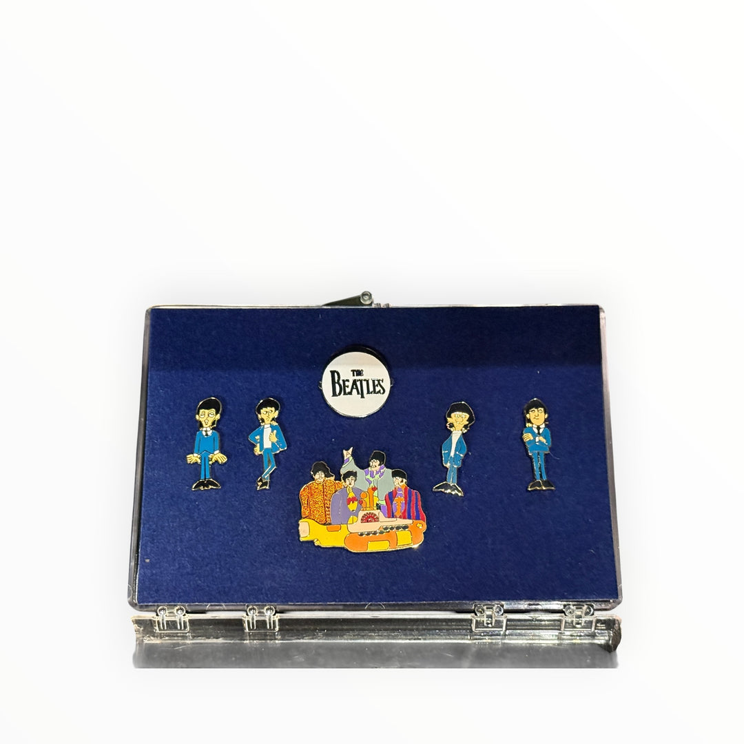 This Beatles Yellow Submarine Enamel Pin Set
