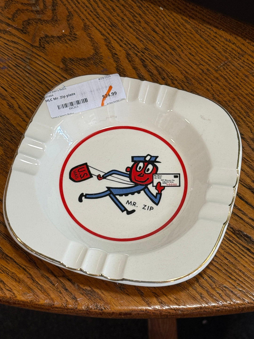 HLC Mr. Zip Ashtray