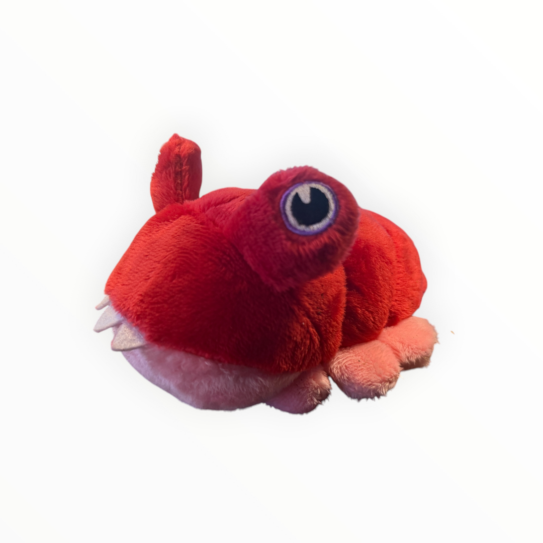 House Monsters Bumpy 6" Red Plush Spider Stuffed Animal