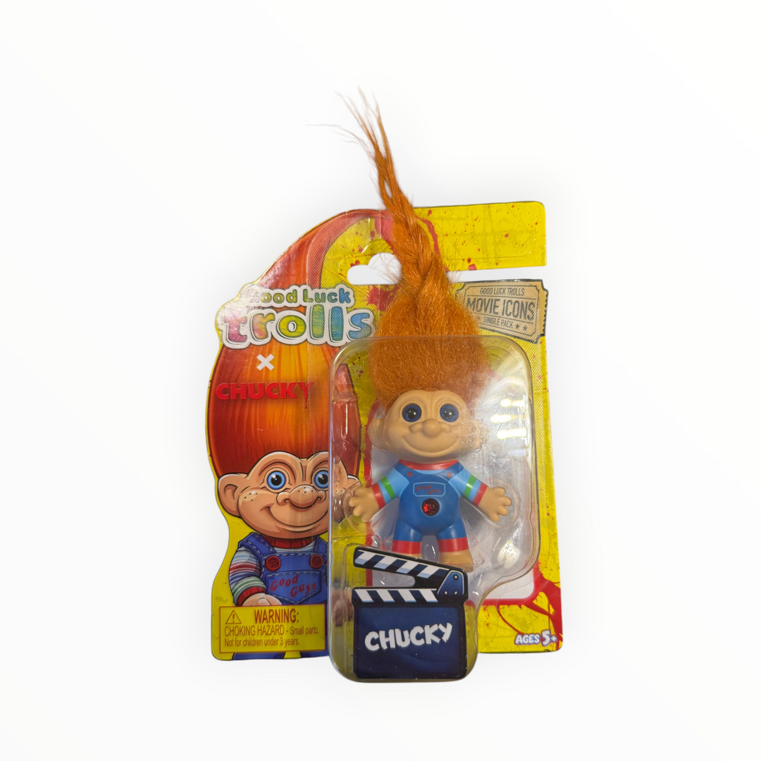 Chucky Good Guys Good Luck Trolls Universal Studios Collectible Figurine Toy New