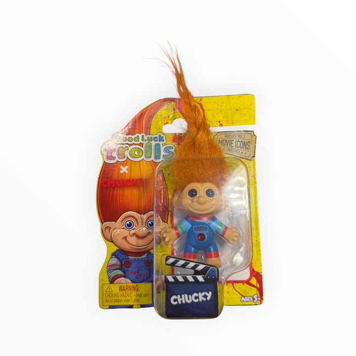 Chucky Good Guys Good Luck Trolls Universal Studios Collectible Figurine Toy New