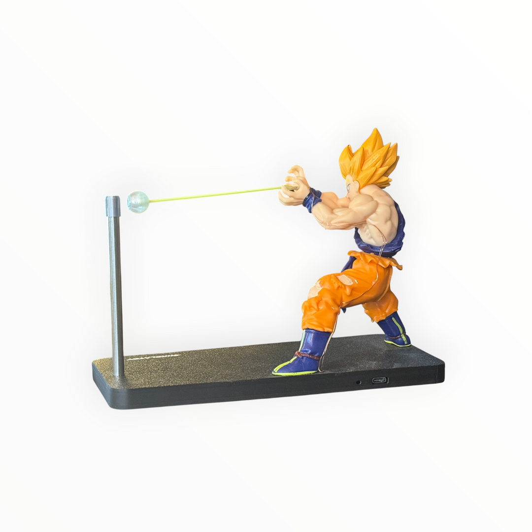 NikolaToy Dragon Ball Son Goku Kamehameha Magnetic Levitating Night Light