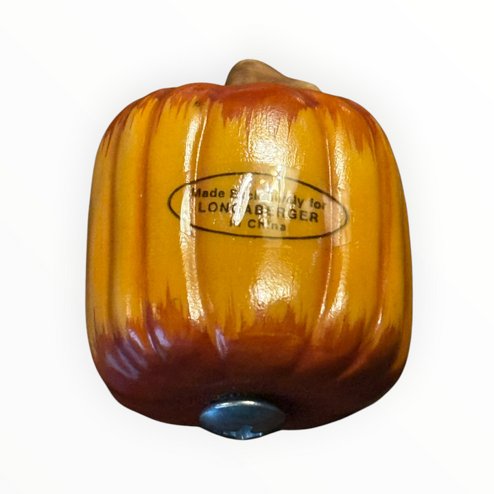 Longaberger Basket Pumpkin Knob - 