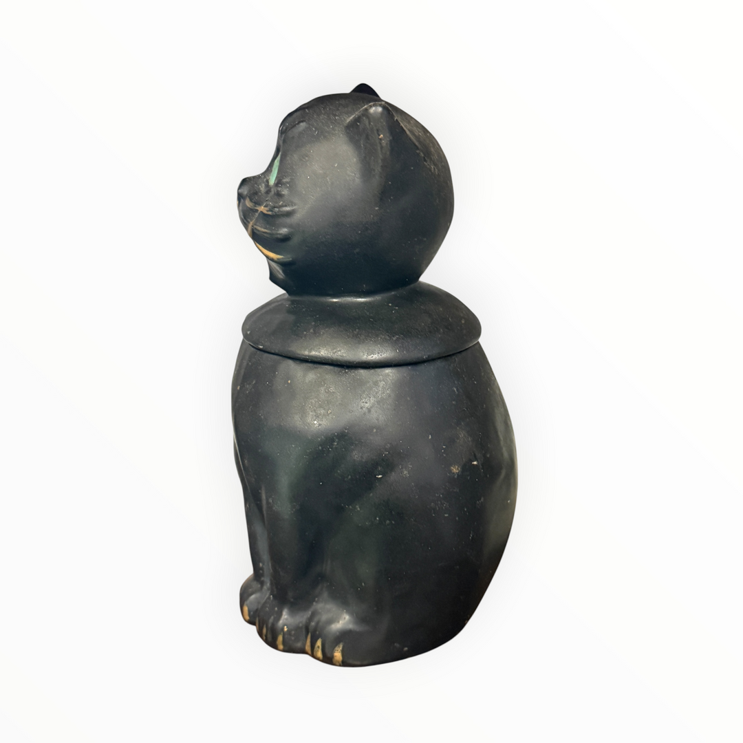 Vintage 1960s McCoy Coalby Black Cat 