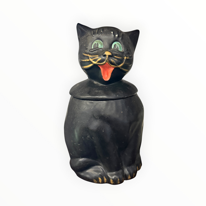Vintage 1960s McCoy Coalby Black Cat 