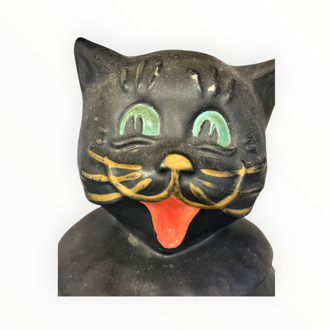 Vintage 1960s McCoy Coalby Black Cat 