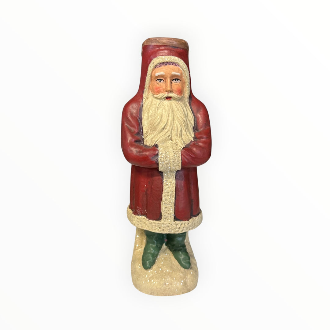 Resin Santa Candleholder