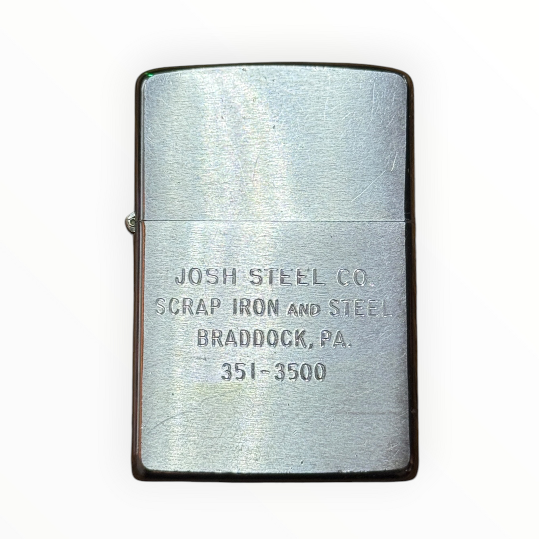 Zippo Chrome Bradford Pa Lighter - Josh Steel Co