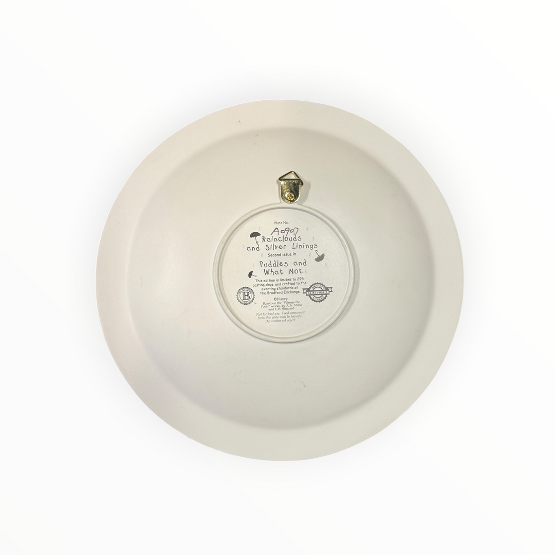 2001 Bradford Exchange "100 Acre Days" Eeyore Collectible Plate