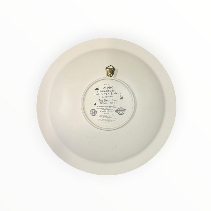 2001 Bradford Exchange "100 Acre Days" Eeyore Collectible Plate