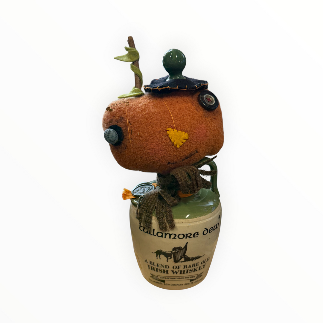Primitive Halloween Jug Decor