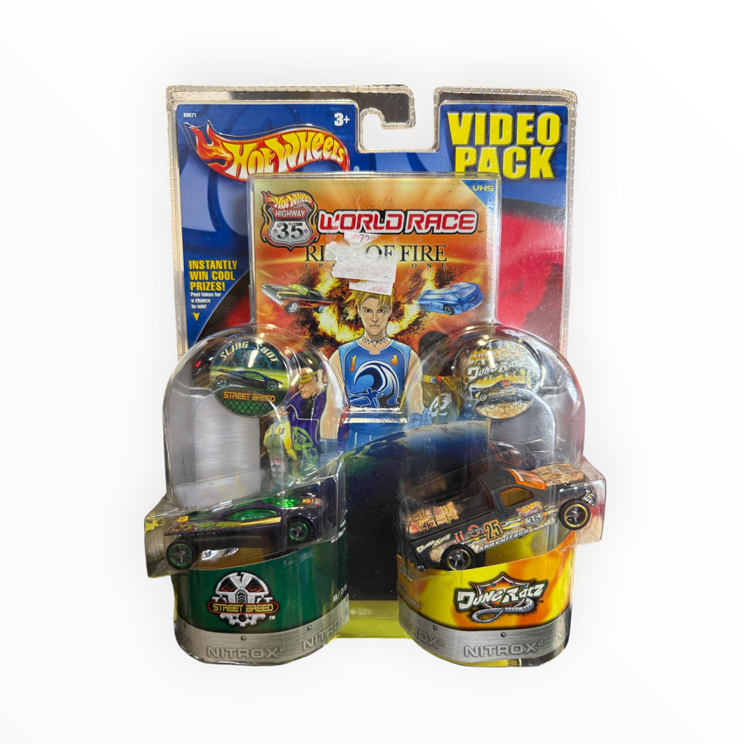Hot Wheels Highway 35 World Race Ring of Fire Video Pack New Sealed