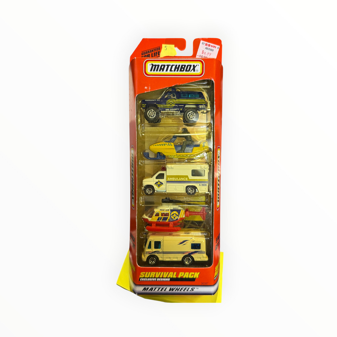 Matchbox Survival Pack Exclusive Designs