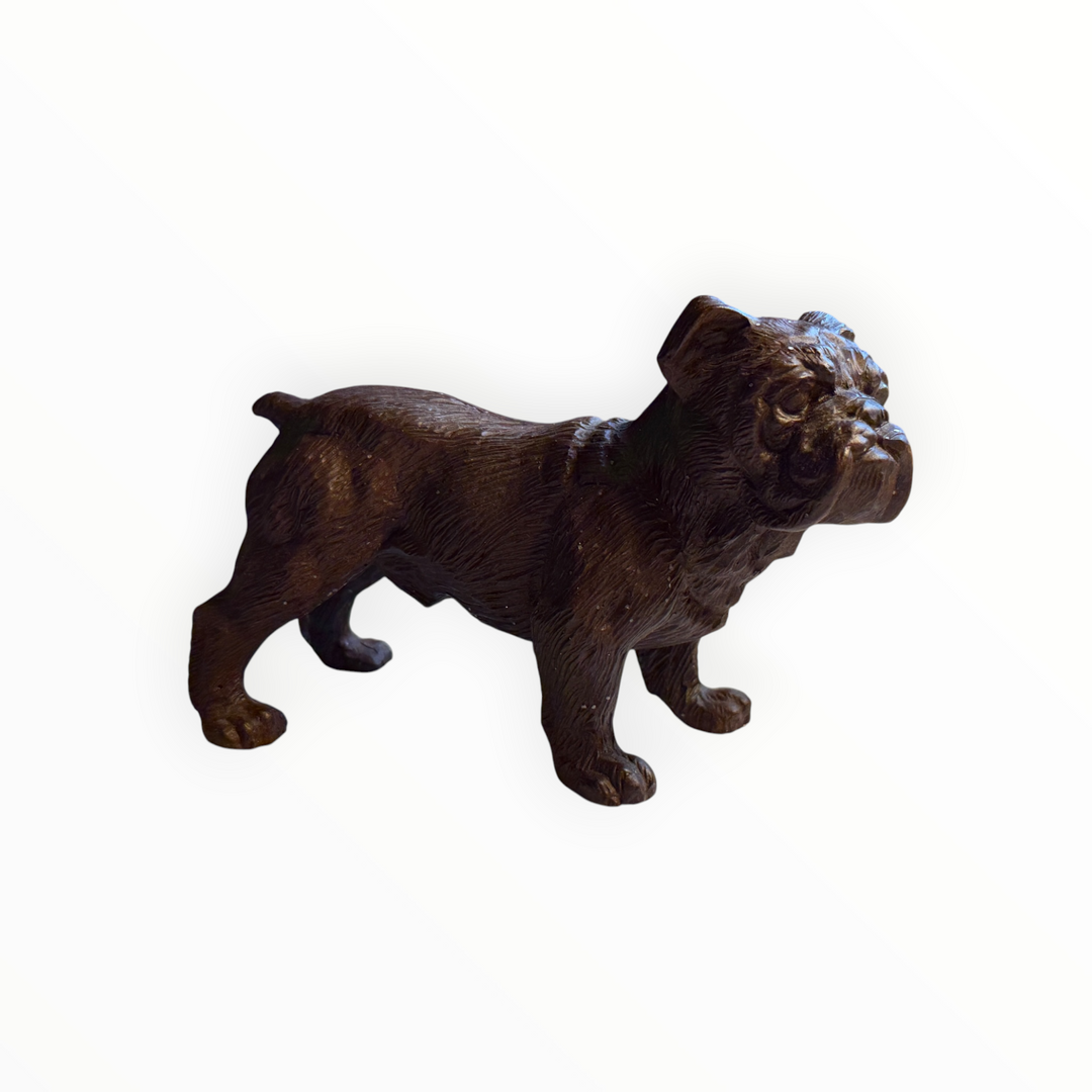 Resin Bulldog Statue