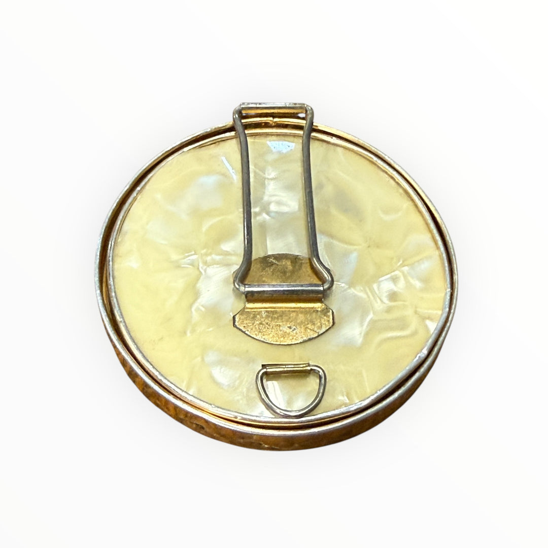 Vintage Folding Travel Mirror