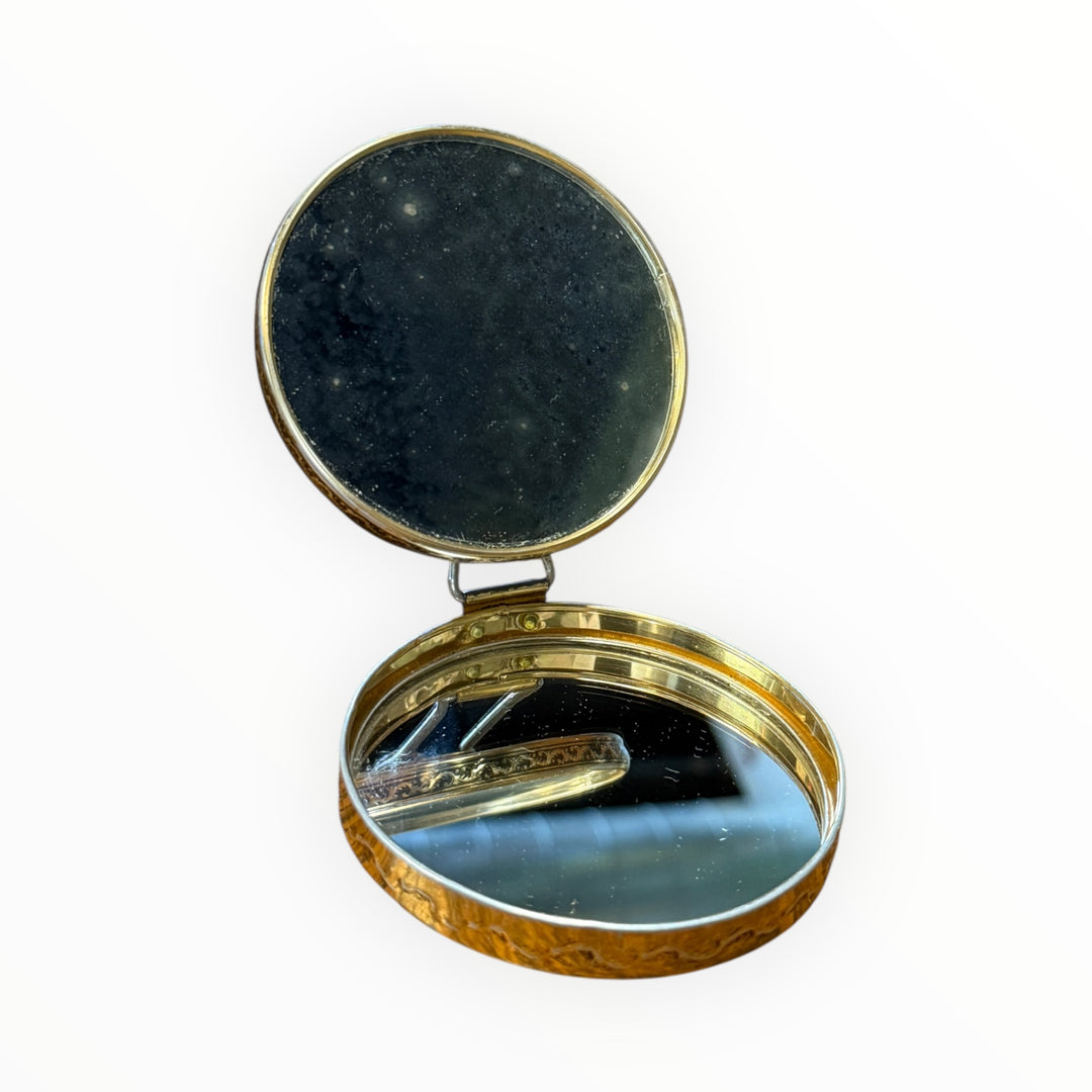 Vintage Folding Travel Mirror